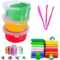 Beauenty 12-Piece Realistic And Entertaining Slimey Slime Putty Clay Gel Play Set