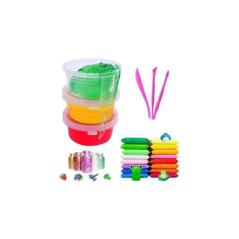 Beauenty 12-Piece Realistic And Entertaining Slimey Slime Putty Clay Gel Play Set