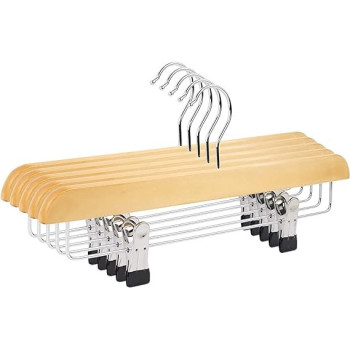 Whitmor 4-Piece Skirt Hanger Set