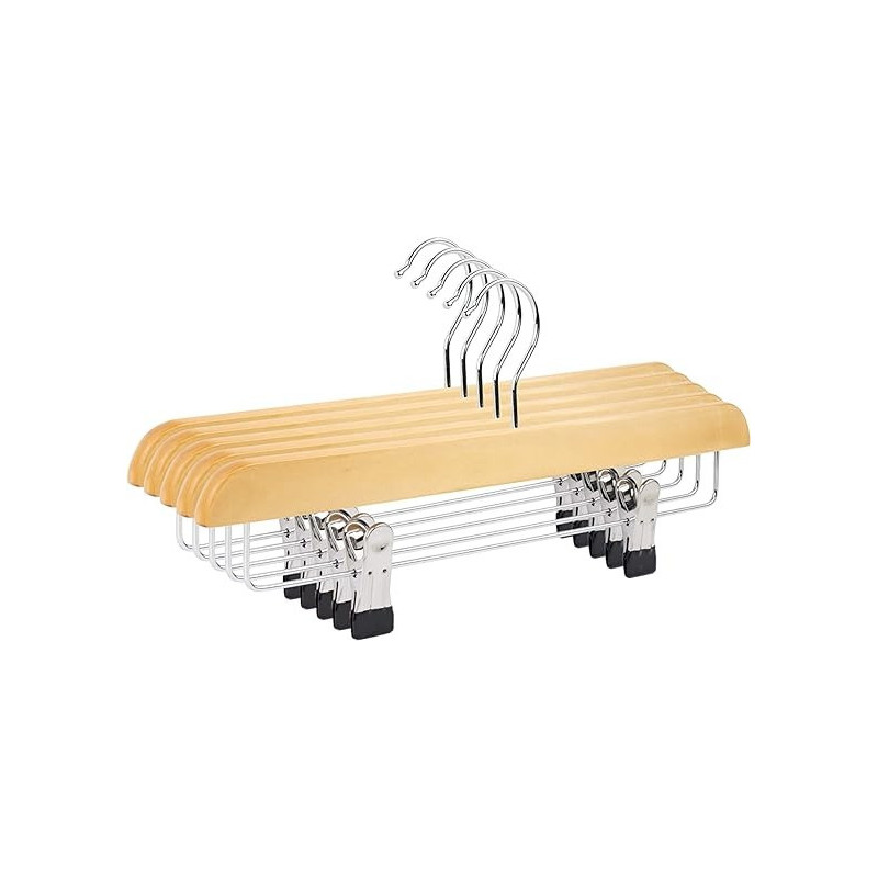 Whitmor 4-Piece Skirt Hanger Set