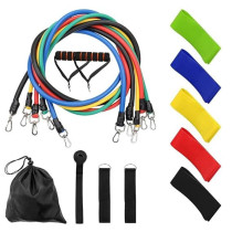 11-Piece Multi-Functional Muscle Strength Fitness Puller Set