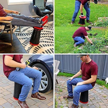 Aiwanto High Adjustable Folding Stool For Outdoor