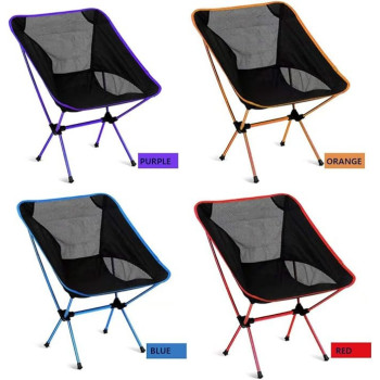 Lixada High Load Folding Chair 43 x 100 x 58cm
