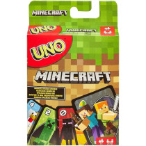 Uno Card Game Minecraft Characters Theme 11.6 x 9 x 1.9cm