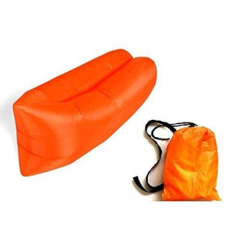 Outdoor Hangout Fast Inflatable Sleeping Bed Sofa Camping Beach Lazy Air Bag