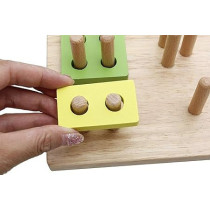 Wooden Geometric Shape Matching Set