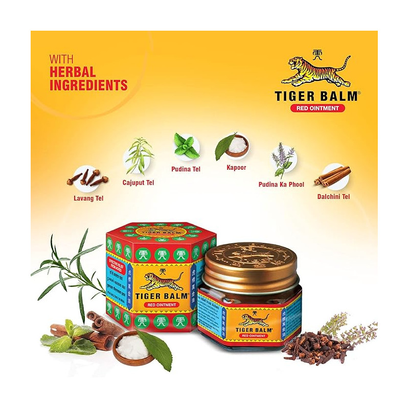 Tiger Balm Pack Of 4 Pain Relief Ointement
