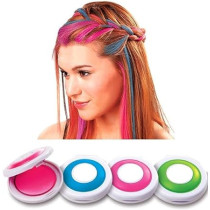 Allstar Innovations 4-Piece Hair Chalk Set Multicolour