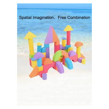 Eva Material Educational Block Early Learning Toy 72 x 24 x 32cm