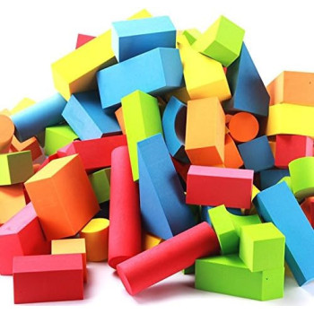 Eva Material Educational Block Early Learning Toy 72 x 24 x 32cm