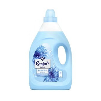 Comfort Fabric Softener Spring Dew For Fresh And Soft Clothes 4Liters