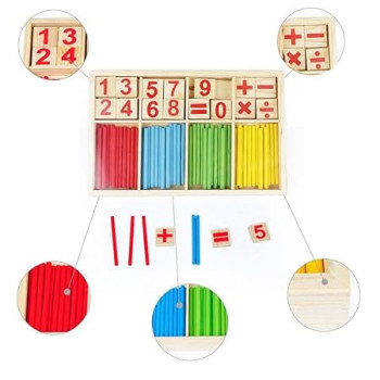 Montessori Mathematical Intelligence Stick Set