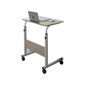 Removable Laptop Desk Beige/Silver 60 x 40 x 90cm