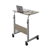 Removable Laptop Desk Beige/Silver 60 x 40 x 90cm