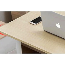 Removable Laptop Desk Beige/Silver 60 x 40 x 90cm