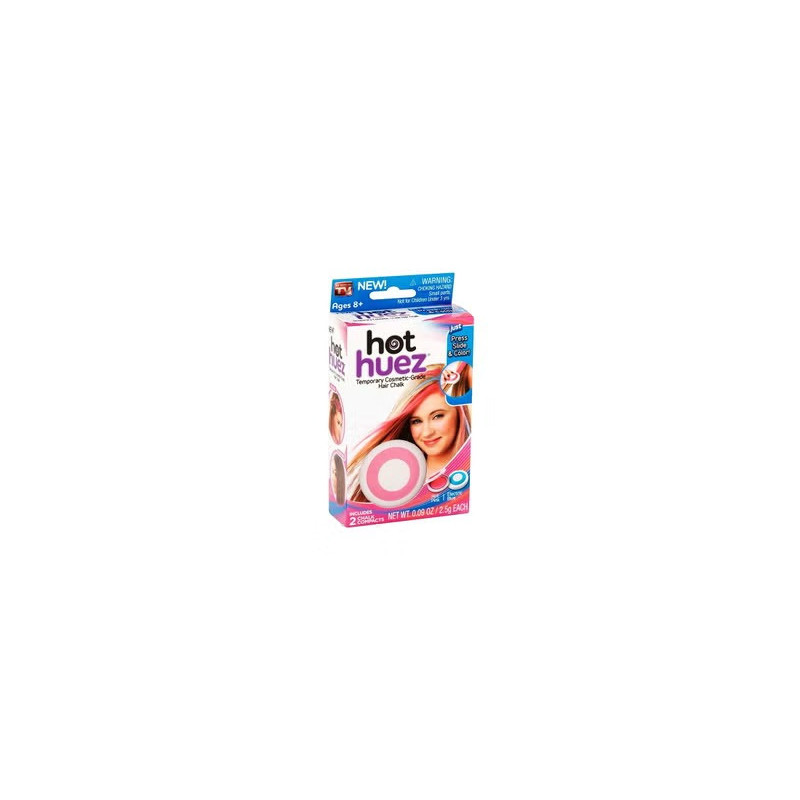 Hot Huez 2-Piece Temporary Hair Chalk 2.5Grams