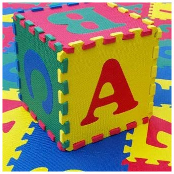 26-Piece Foam Mat With English Letters Floor Puzzles