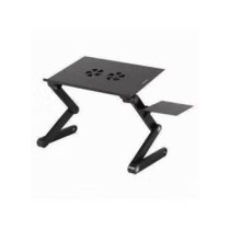 Foldable Laptop Stand With 2 Cooling Fan E Table