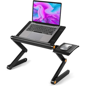 Foldable Laptop Stand With 2 Cooling Fan E Table