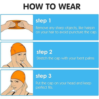 Waterproof Swimming Pool Hat One Size