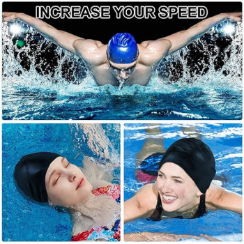 Waterproof Swimming Pool Hat One Size