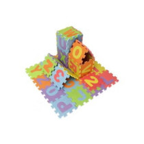 Rbwtoy Printed Numbers And Alphabets Puzzles Foam Play Mat Set