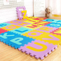 Rbwtoy Alphabet Printed Puzzles Foam Mat Set