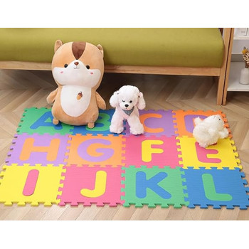 Rbwtoy Alphabet Printed Puzzles Foam Mat Set
