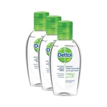 Dettol 3-Piece Instant Hand Sanitizer Set 3 x 50 ml