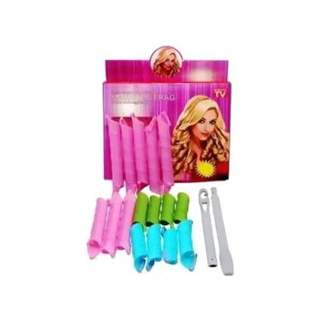 Hair Curler-Spiral curler styling kit-Long Hair Curlers Curl Leverage Rollers Spiral Tool-No Heat Hair Curlers Hair Rollers