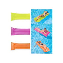 Intex Neon Frost Air Floating Mat-Assorted 1.83x 76cm