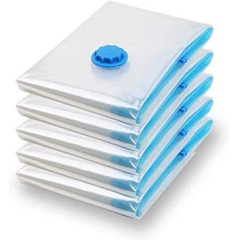 Vander Life Vacuum Seal Compressed Organizer Clear/Blue, 500 x 700Mm