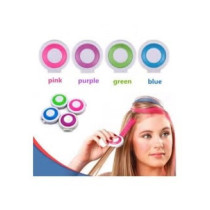 Kretix 4-Piece Assorted Highlight Hair Chalk Set Multicolour 0.98 x 0.8 x 1.2 Inch