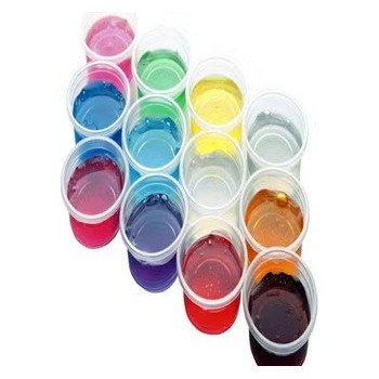 12-Piece Colorful Slime Set Stress Reliever Less Sticky Environment Friendly