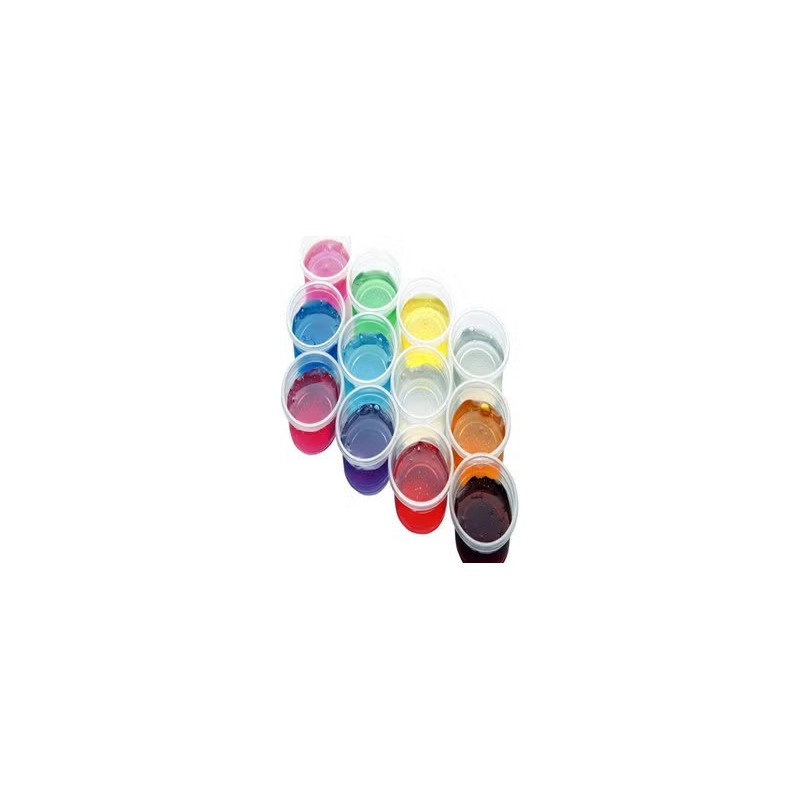 12-Piece Colorful Slime Set Stress Reliever Less Sticky Environment Friendly