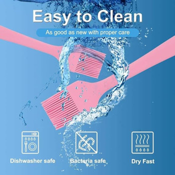 Silicone Grilling Oil Brush Pink Colour