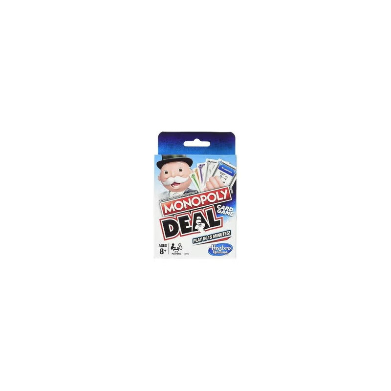 Uno Card Game Monopoly Deal Theme 11.6 x 9 x 1.9cm