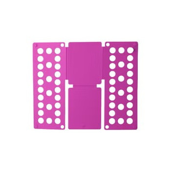 Adjustable Clothes Folding Board Pink 40 x 16 x 0.5Centimeter