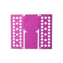 Adjustable Clothes Folding Board Pink 40 x 16 x 0.5Centimeter