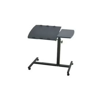 Rolling Laptop Table Black