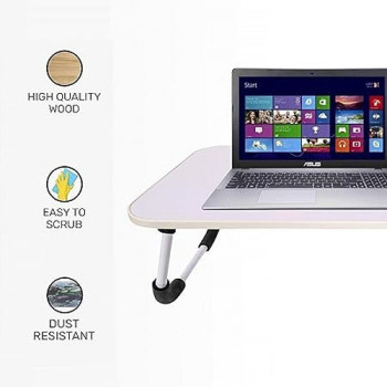 Taba Portable Folding Laptop Table White