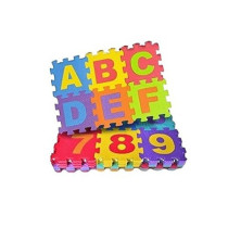 36-Piece Alphabet And Number Puzzle Mat Set-2063-8