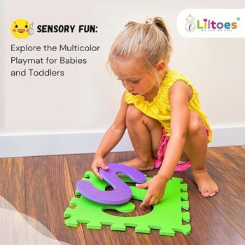 36-Piece Soft Eva Foam Puzzle Mat Multicolour