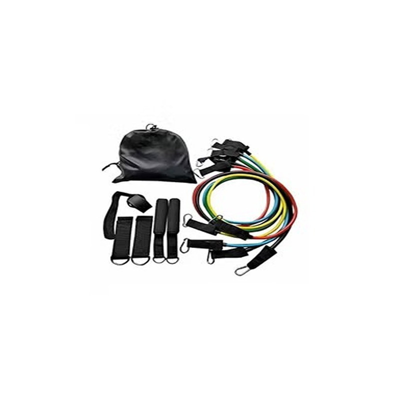 Resistance Band With Training Guide Set-11 Pieces