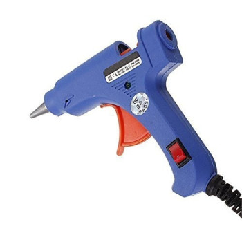 Multifunctional Adjustable Melt Glue Gun Machine Blue/Orange
