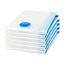 Qings 6-Piece Vacuum Storage Bag Set Clear 70 x 50cm