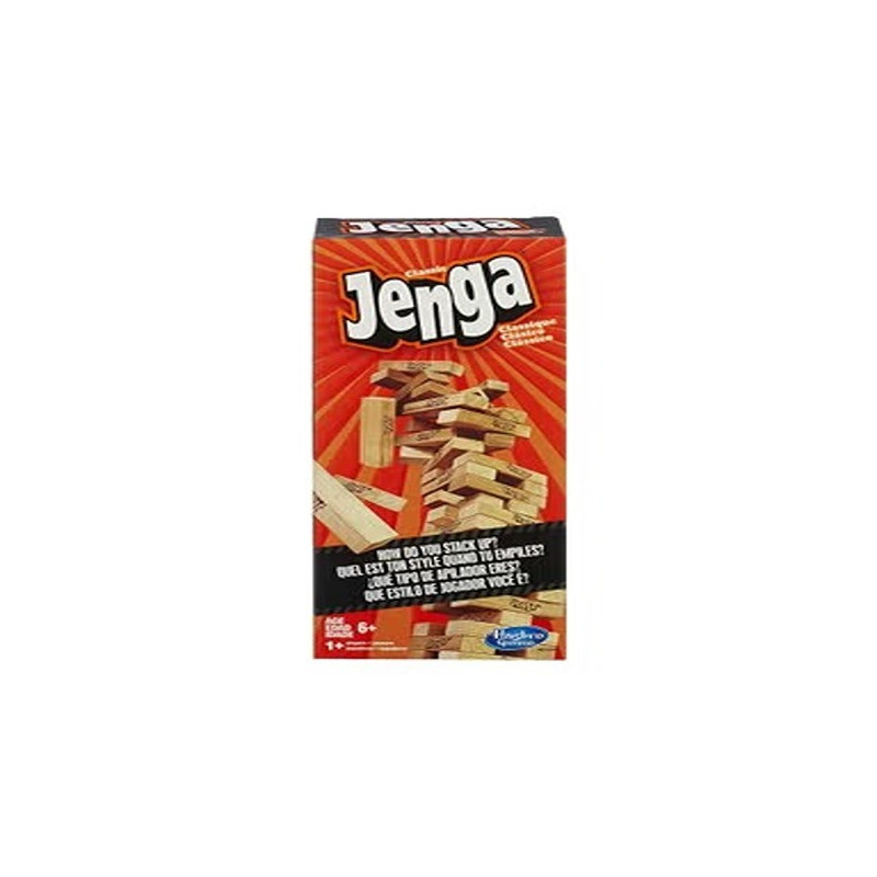 Hasbro A2120 54-Piece Jenga Puzzle Game Set 6+ Years