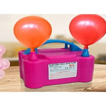 Smayda Electric Balloon Pump Pink/ Blue Durable Sturdy Made Up With Premium Quality