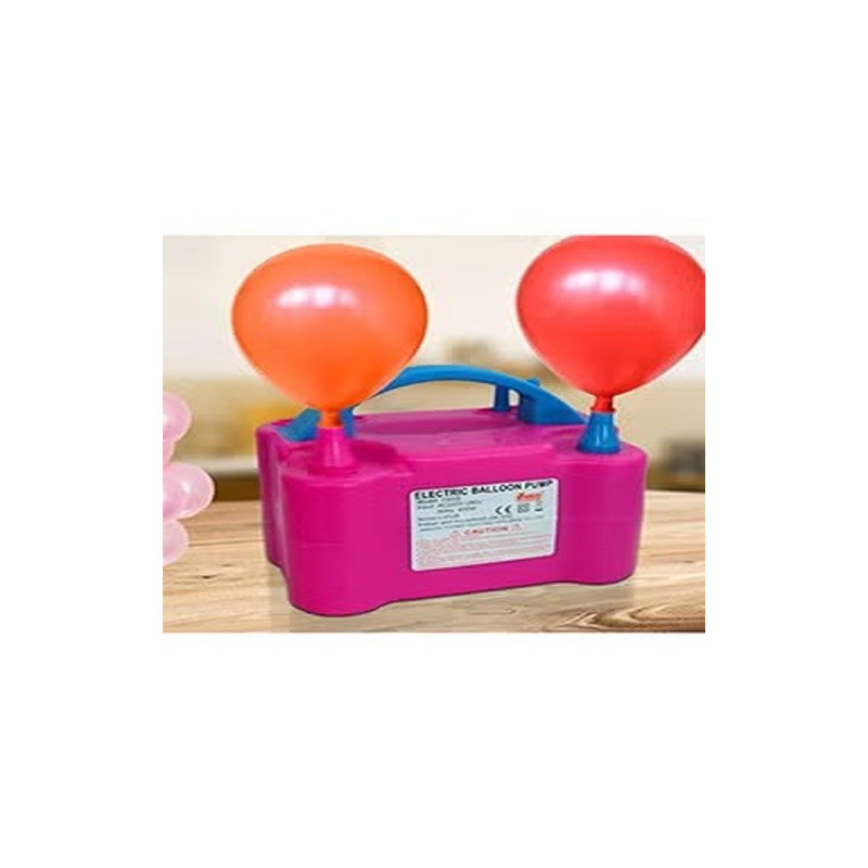 Smayda Electric Balloon Pump Pink/ Blue Durable Sturdy Made Up With Premium Quality