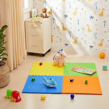 Sun Ta Toys 4-Piece Floor Mat Puzzle Set